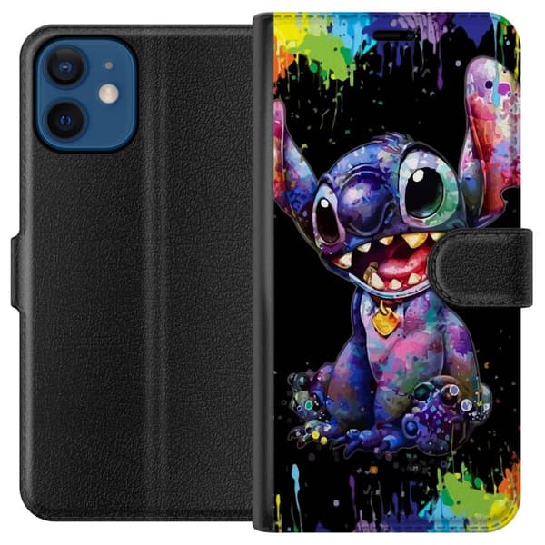 Kompatibel Tegnebogsetui til Apple iPhone 12 mini Syning