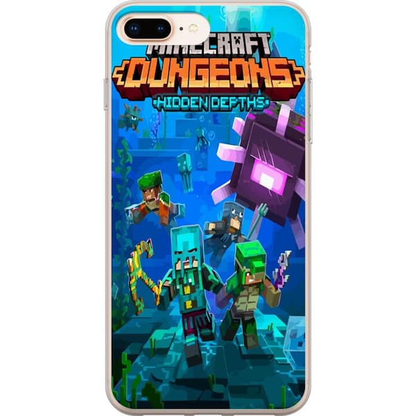 Kompatibelt Mobildeksel til Apple iPhone 8 Plus Minecraft