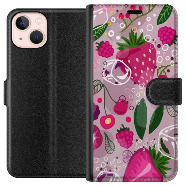 Kompatibelt Plånboksfodral till Apple iPhone 13 mini Frukt