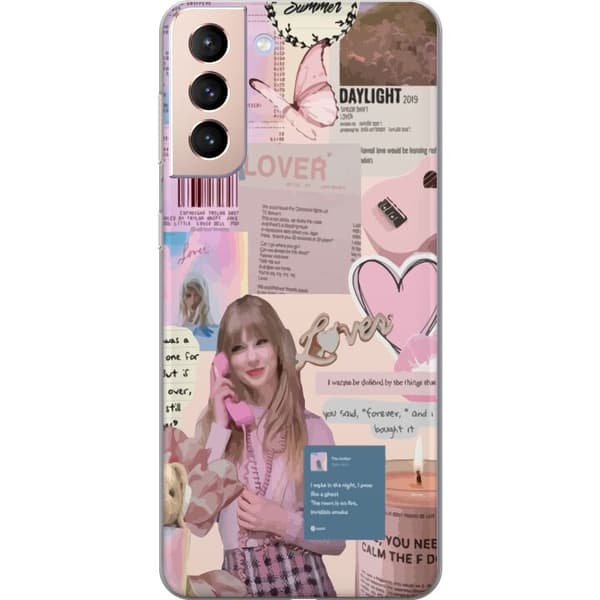 Kompatibelt Mobildeksel til Samsung Galaxy S21 Taylor Swift
