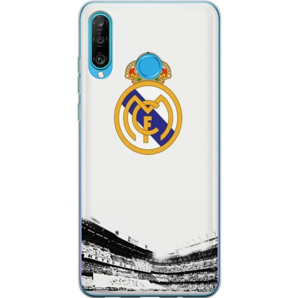 Kompatibelt Mobilskal till Huawei P30 lite Real Madrid