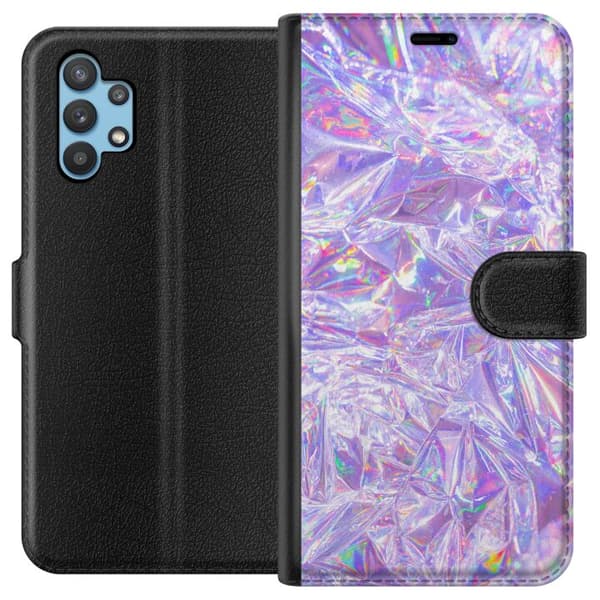 Kompatibelt Plånboksfodral till Samsung Galaxy A32 5G Glitter