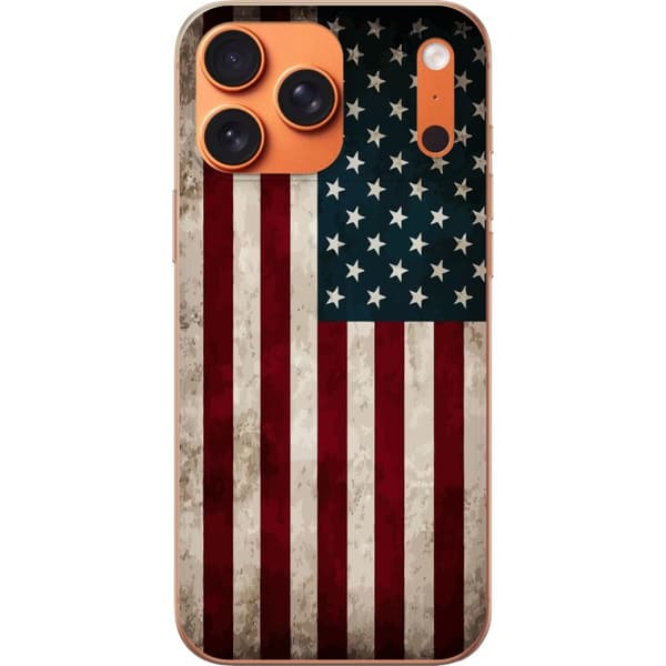 Kompatibelt Mobildeksel til Apple iPhone 17 Pro Max USA Flagg