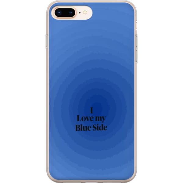 Kompatibelt Mobildeksel til Apple iPhone 8 Plus I Love My Blue Side