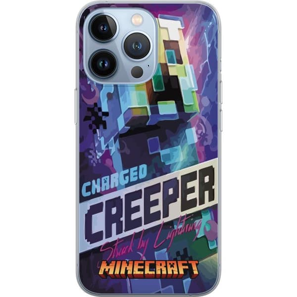 Kompatibelt Mobildeksel til Apple iPhone 13 Pro Minecraft