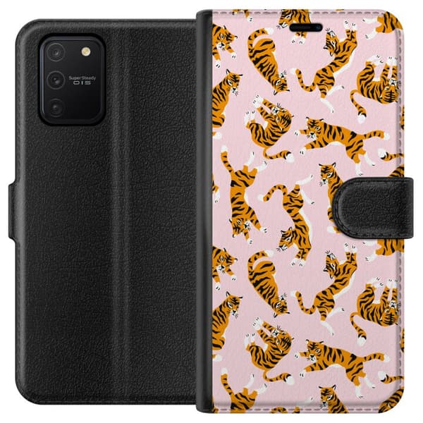 Kompatibelt Lommeboketui til Samsung Galaxy S10 Lite tiger