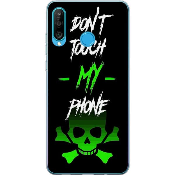 Kompatibelt Mobilskal till Huawei P30 lite Rör ej min telefon