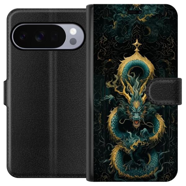 Kompatibel Tegnebogsetui til Google Pixel 11 Pro XL Asiatisk drake