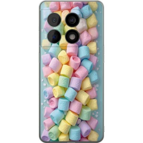 Kompatibelt Mobildeksel til OnePlus 10 Pro Søt godisdesign med marshmallows