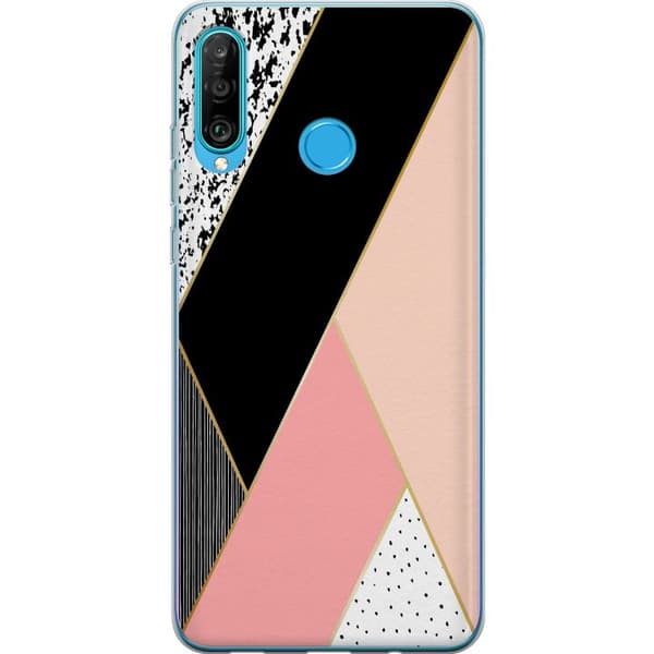 Kompatibelt Mobilskal till Huawei P30 lite Mönster
