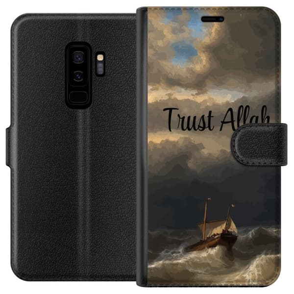 Kompatibel Tegnebogsetui til Samsung Galaxy S9+ Trust Allah över stormigt hav