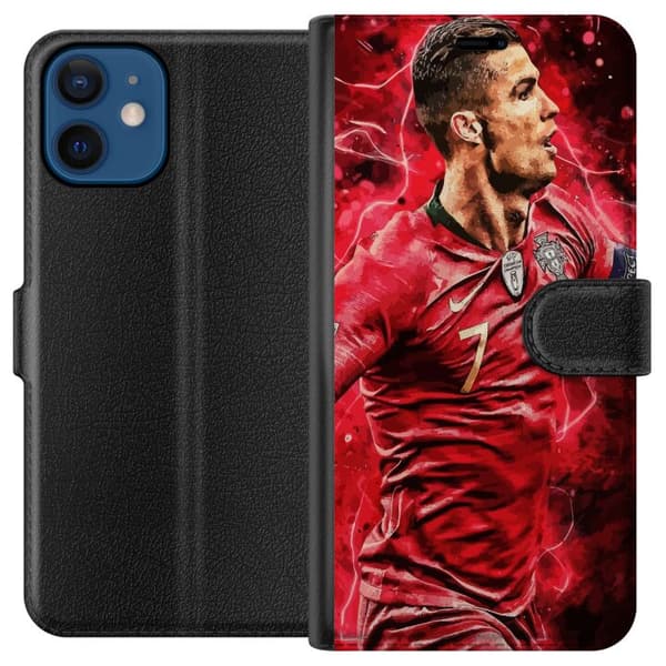 Kompatibelt Lommeboketui til Apple iPhone 12 Cristiano Ronaldo