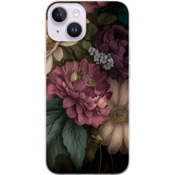 Kompatibelt Mobilskal till Apple iPhone 14 Plus Blommor