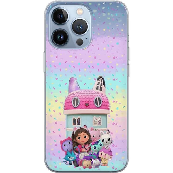 Kompatibelt Mobilskal till Apple iPhone 13 Pro Gabbys Dockhus-tema med glada figurer