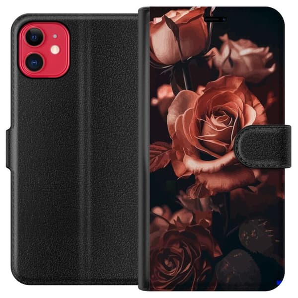 Kompatibelt Plånboksfodral till Apple iPhone 11 Blommor