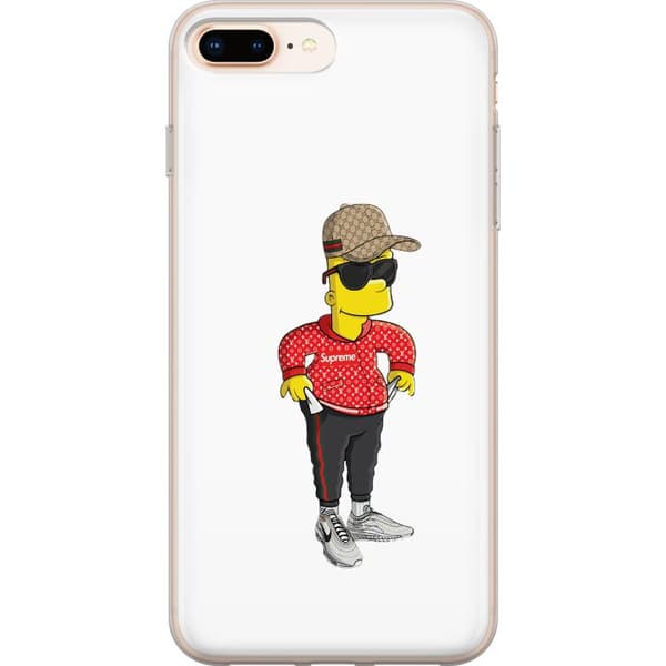Kompatibelt Mobildeksel til Apple iPhone 8 Plus Bart Simpsons SUP
