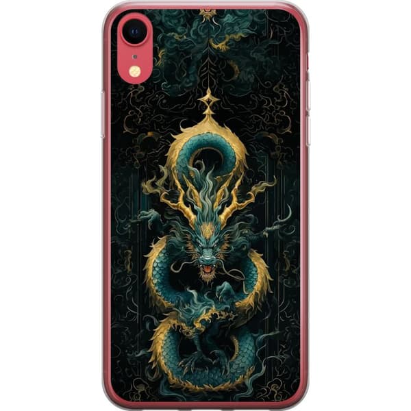 Kompatibelt Mobildeksel til Apple iPhone XR Asiatisk drake