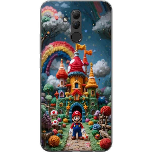 Kompatibelt Mobildeksel til Huawei Mate 20 lite Super Mario-inspirert eventyrtema