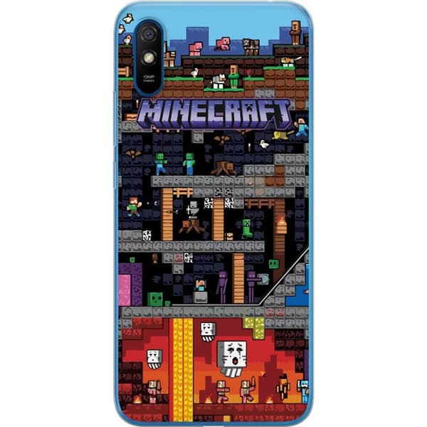 Kompatibelt Mobilskal till Xiaomi Redmi 9A Minecraft
