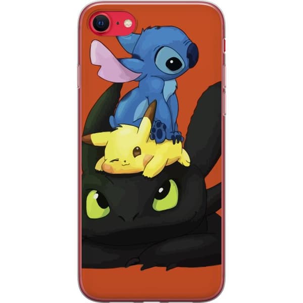 Kompatibelt Mobildeksel til Apple iPhone SE (2022) Lilo og Stitch