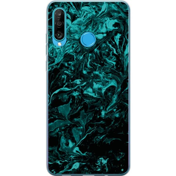 Kompatibelt Mobilskal till Huawei P30 lite Mönster