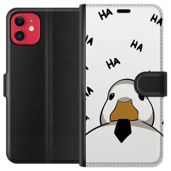 Kompatibelt Plånboksfodral till Apple iPhone 11 Haha Anka