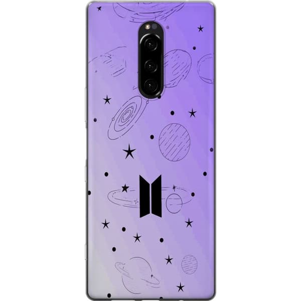 Kompatibelt Mobildeksel til Sony Xperia 1 Minimalistisk K-pop og verdensromstema
