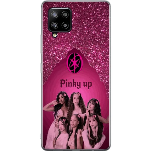 Kompatibelt Mobildeksel til Samsung Galaxy A42 5G KATSEYE Pinky Up