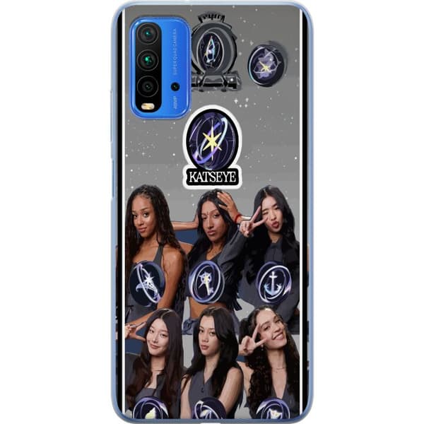 Kompatibelt Mobildeksel til Xiaomi Redmi Note 9 4G KATSEYE symbolporträtt