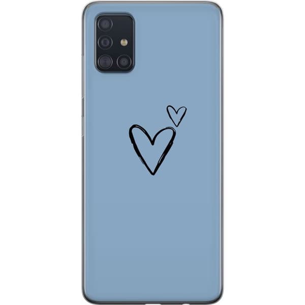 Kompatibelt Mobildeksel til Samsung Galaxy A51 Hjertet