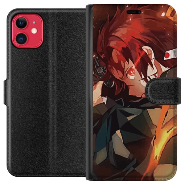 Kompatibelt Plånboksfodral till Apple iPhone 11 Demon Slayer