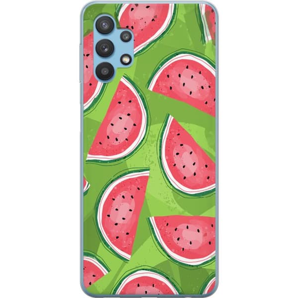 Kompatibelt Mobilskal till Samsung Galaxy A32 5G Vattenmelon