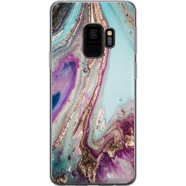 Kompatibelt Mobildeksel til Samsung Galaxy S9 Lila marmor