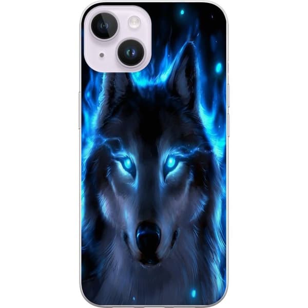 Kompatibelt Mobilskal till Apple iPhone 14 Plus Wolf