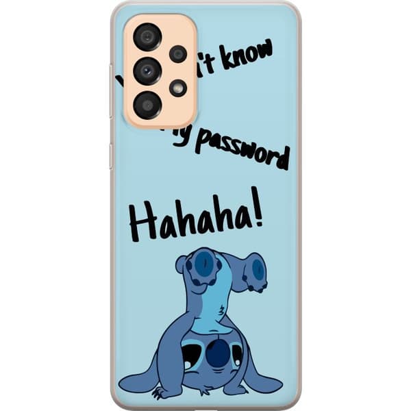 Kompatibel Mobilcover til Samsung Galaxy A33 5G Stitch Text
