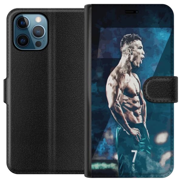 Kompatibelt Lommeboketui til Apple iPhone 12 Pro Ronaldo