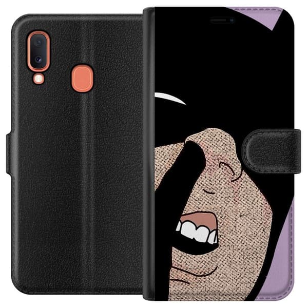 Kompatibelt Lommeboketui til Samsung Galaxy A20e Kunst