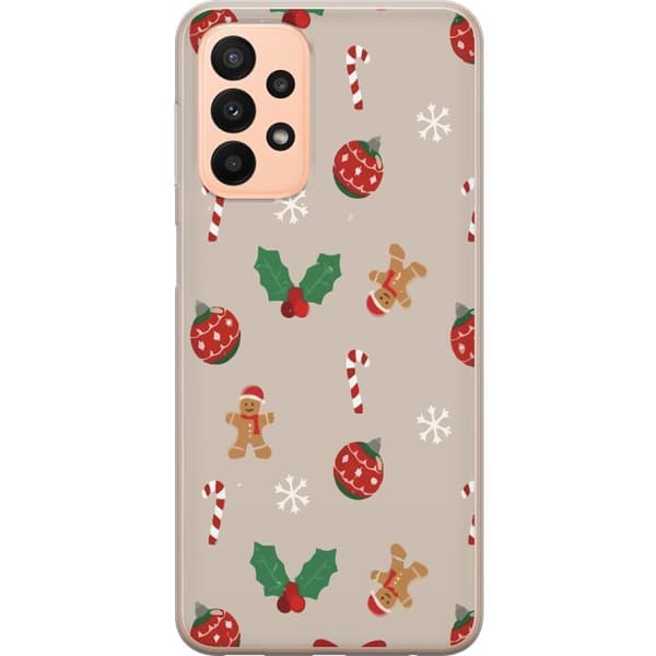 Kompatibelt Mobilskal till Samsung Galaxy A23 Christmas