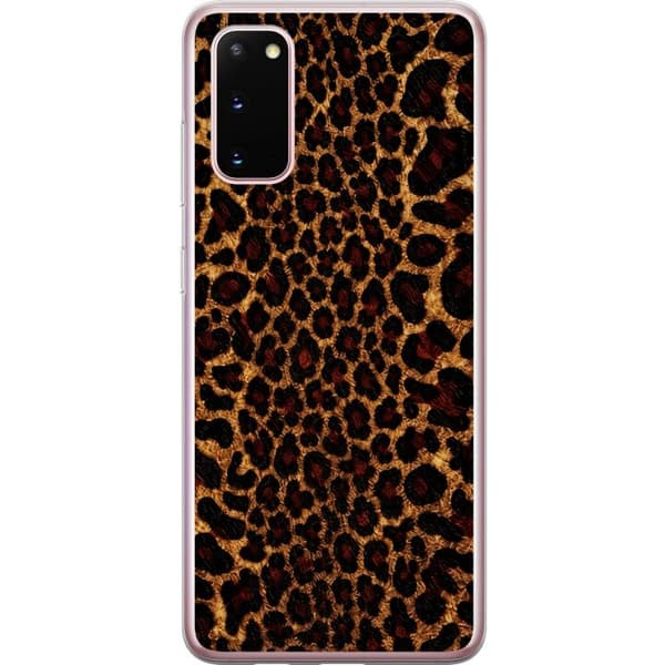 Kompatibelt Mobilskal till Samsung Galaxy S20 Leopard Icon
