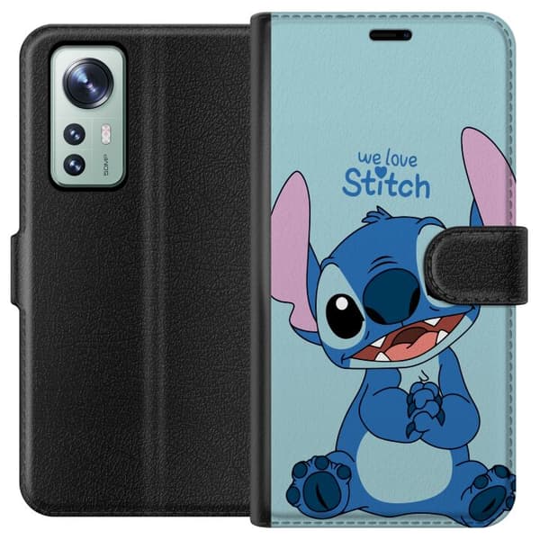Kompatibel Tegnebogsetui til Xiaomi 12 Elsk Stitch