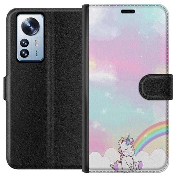 Kompatibelt Plånboksfodral till Xiaomi 12 Pro Unicorn