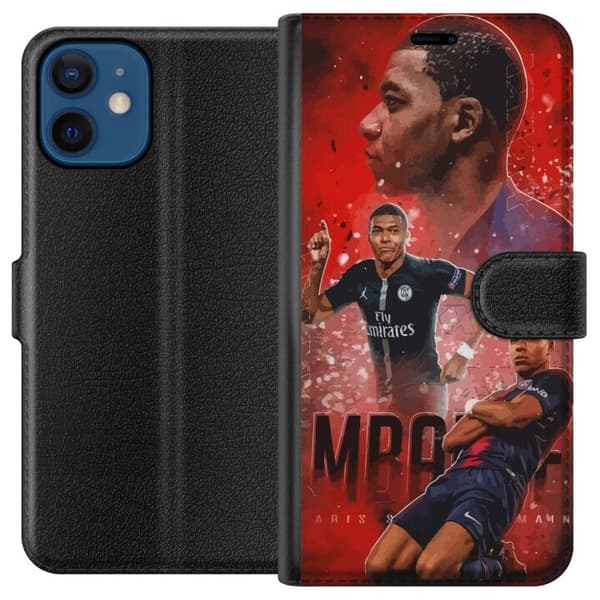 Kompatibelt Lommeboketui til Apple iPhone 12 Mbappe
