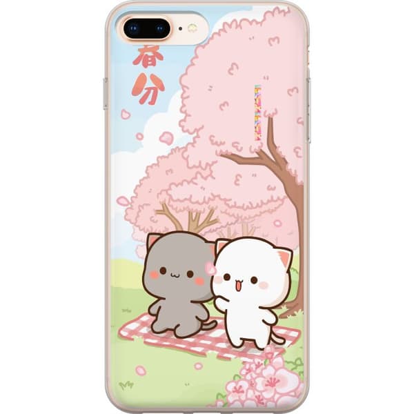 Kompatibelt Mobilskal till Apple iPhone 8 Plus Kawaii Sommar