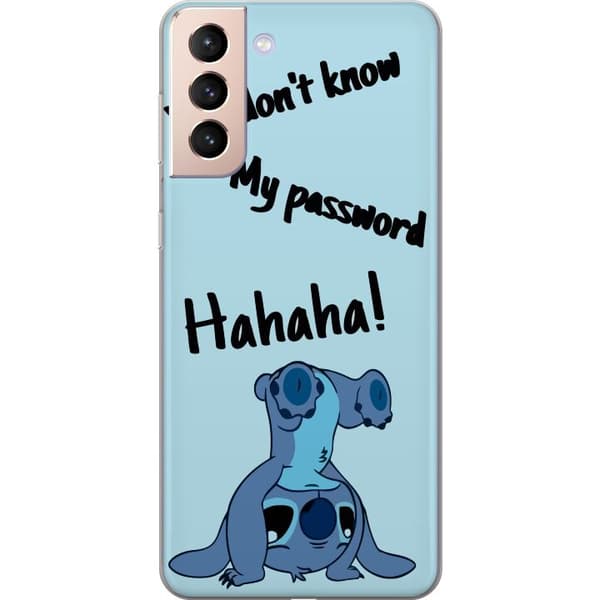 Kompatibel Mobilcover til Samsung Galaxy S21 Stitch Text