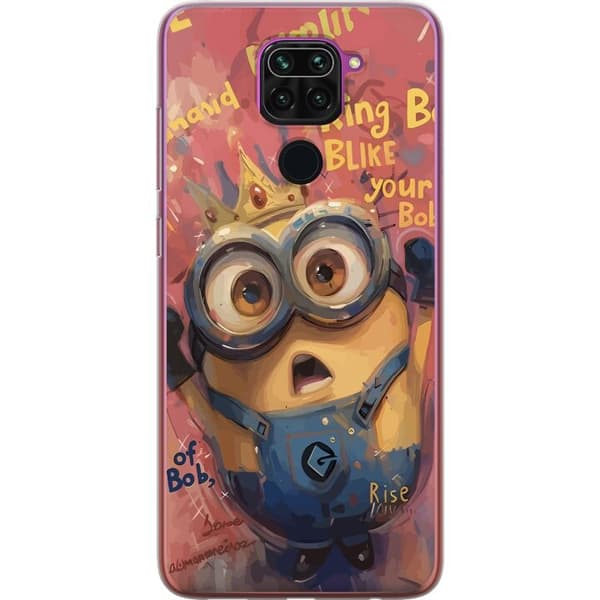 Kompatibelt Mobildeksel til Xiaomi Redmi Note 9 Minion Med Krona