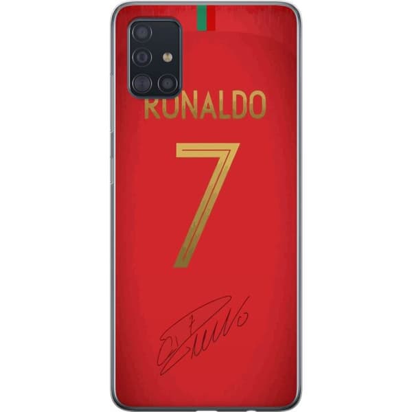 Kompatibelt Mobildeksel til Samsung Galaxy A51 Ronaldo