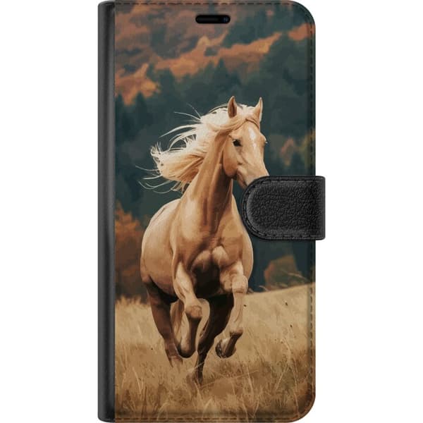 Kompatibelt Plånboksfodral till Samsung Galaxy A41 Springande Häst