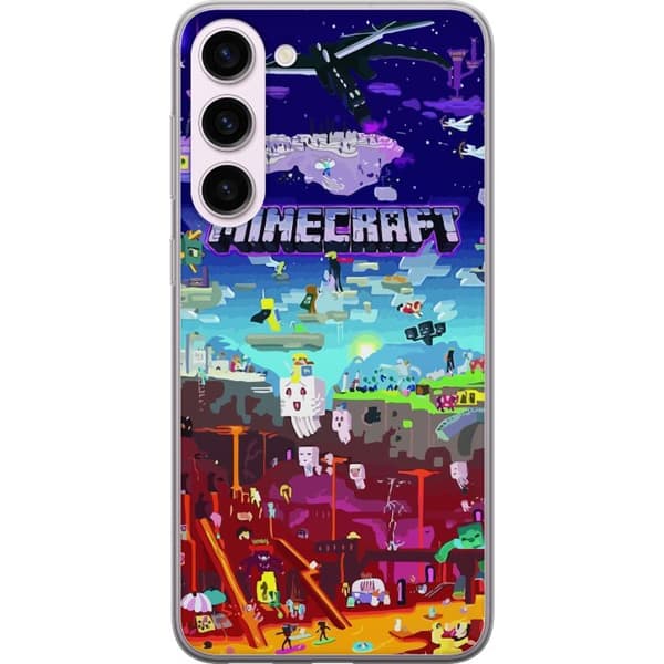 Kompatibel Mobilcover til Samsung Galaxy S23+ Minecraft