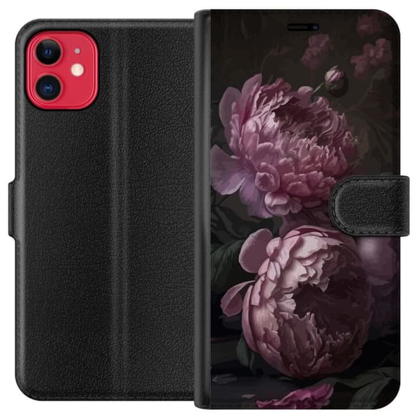 Kompatibelt Plånboksfodral till Apple iPhone 11 Blommor