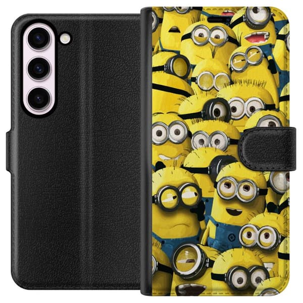 Kompatibel Tegnebogsetui til Samsung Galaxy S23 Minions